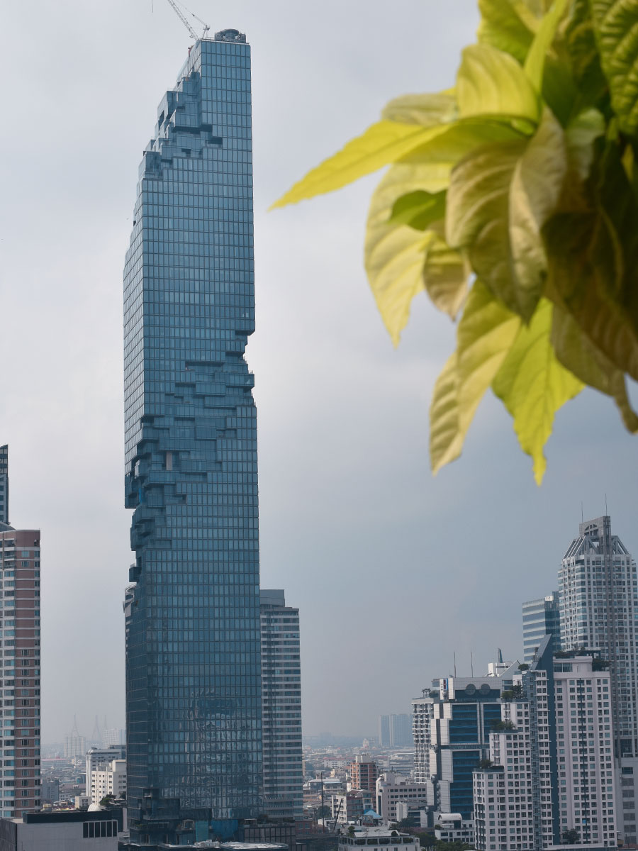 King Power Mahanakan skyscraper in bangkok thailand big building