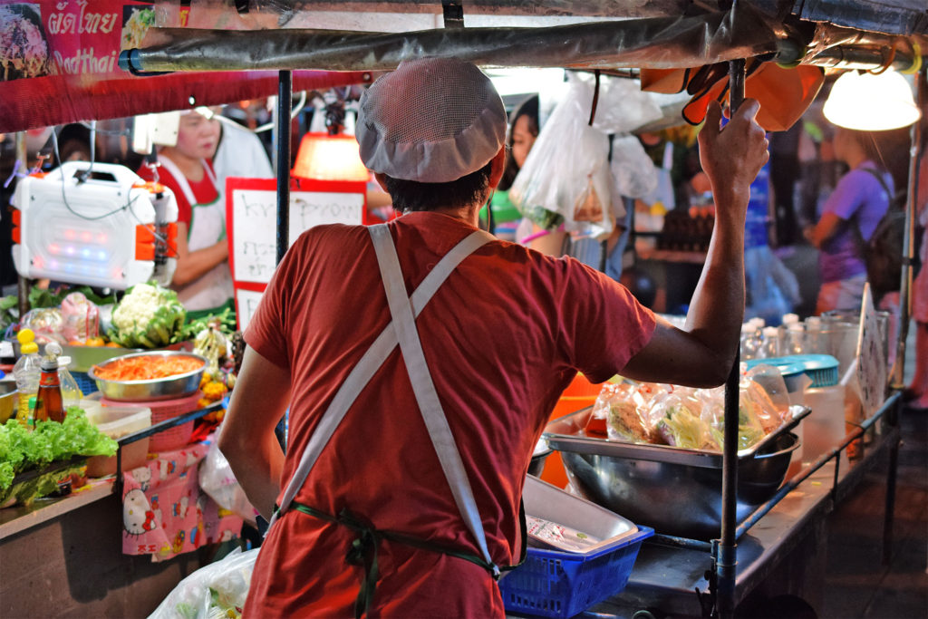 bangkok street vendor