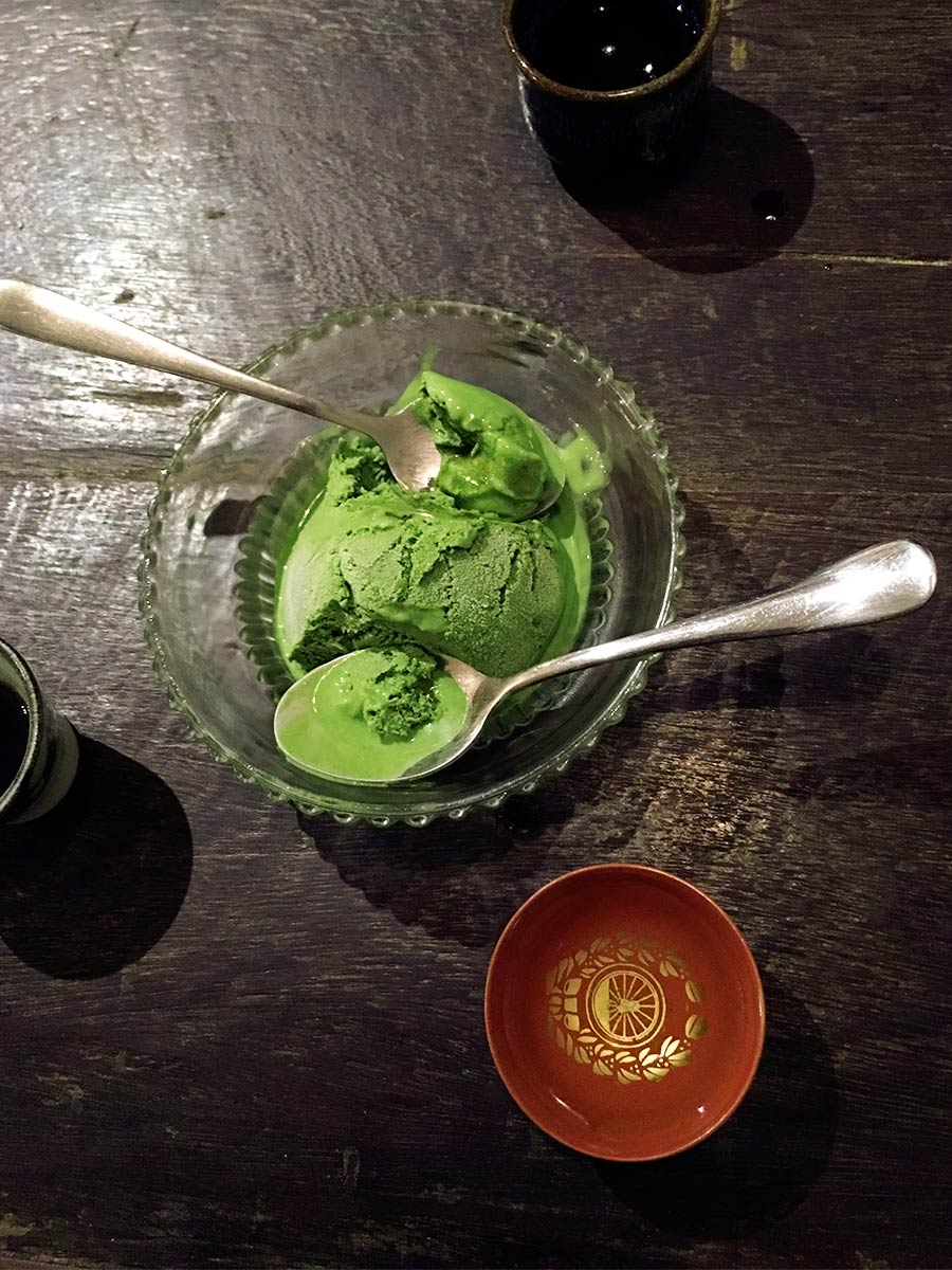 best restaurants bangkok japanese hanazen green tea ice cream the food quest