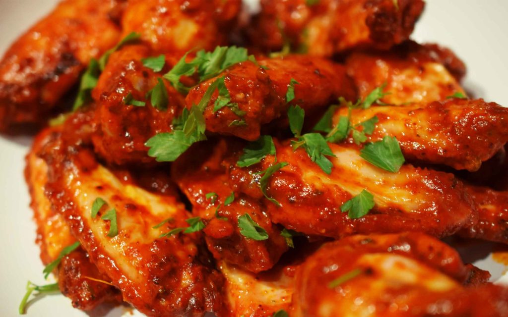 crispy baked buffalo wings recipe with truffle oil