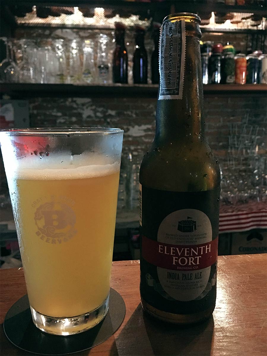 eleventh fort thai beer bangkok
