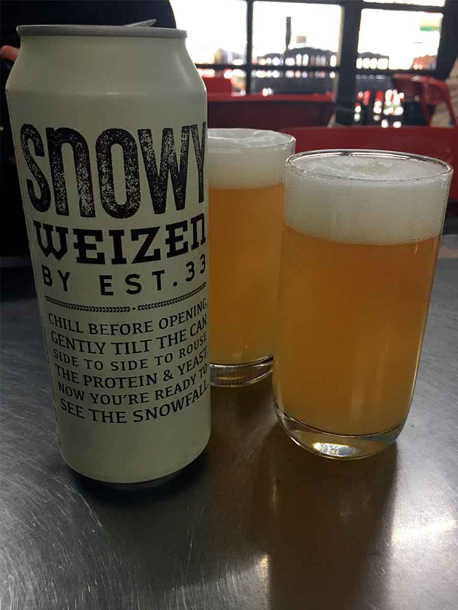 thai beer snowy weizen at soei the food quest