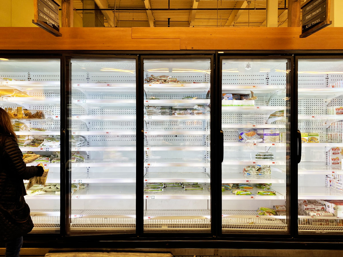 coronavirus empty shelves the food quest