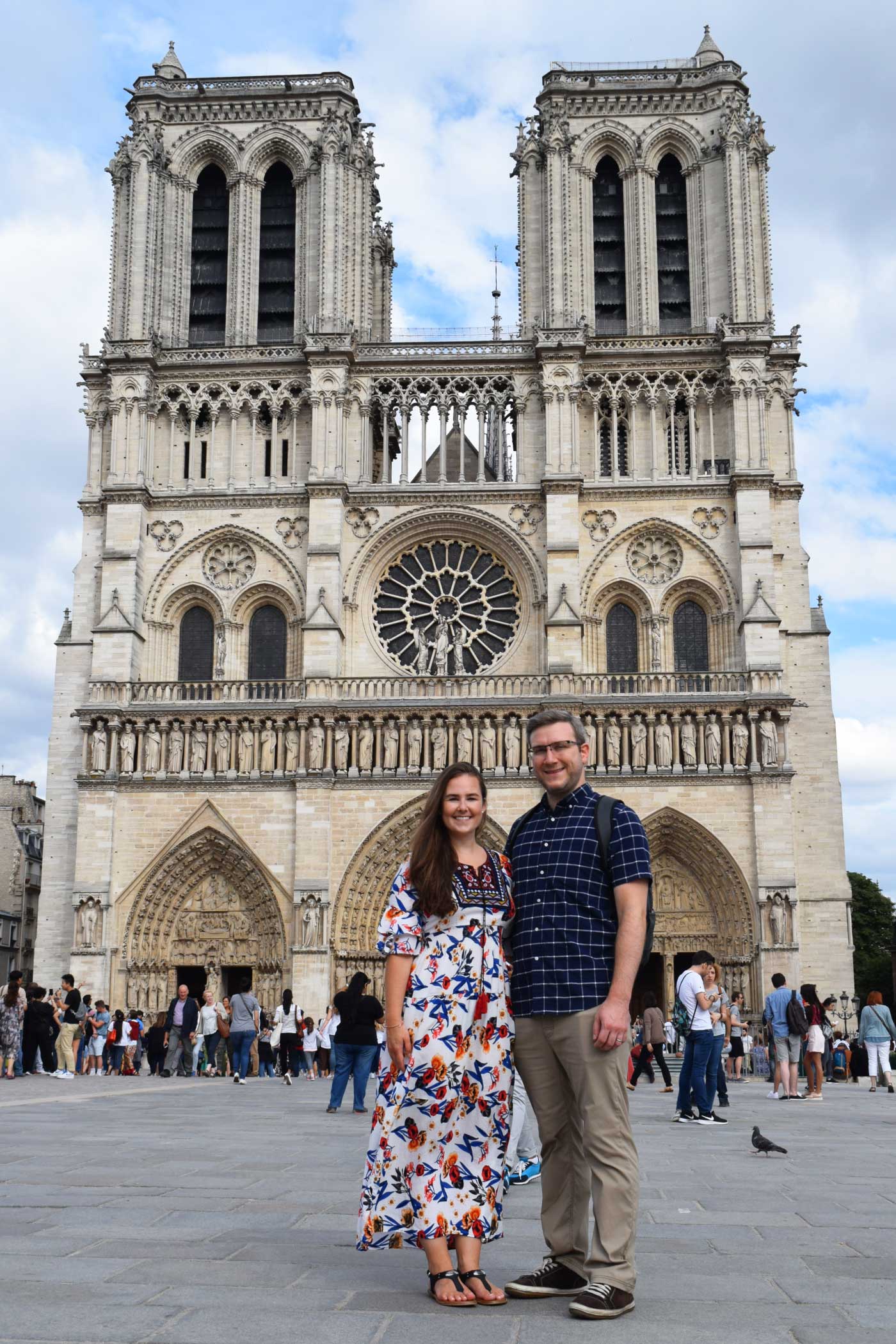 Notre Dame Paris pre-fire in 2019